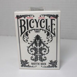 Nautic Back (white) [Bicycle] - Playing Cards